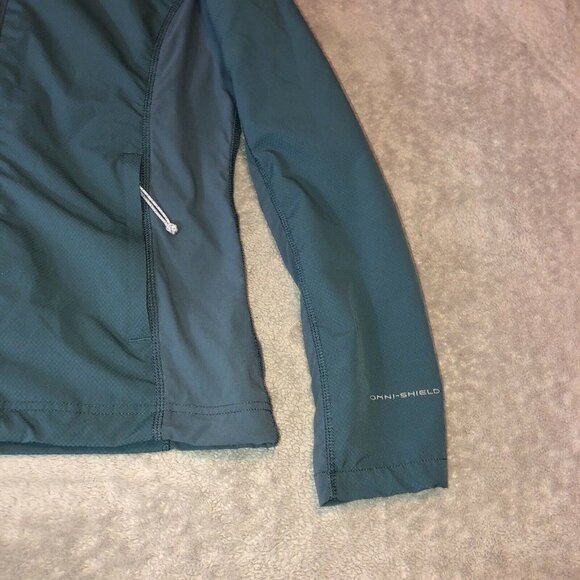 COLUMBIA Titanium Interchange Omni Shield Womens Full Zip Jacket Hooded - Picture 6 of 12